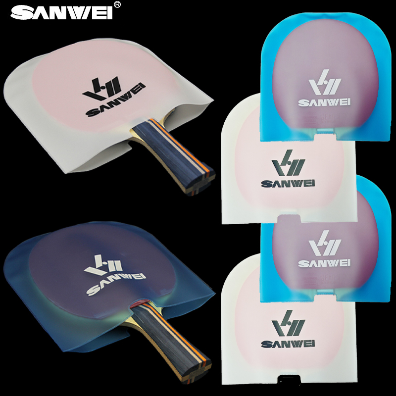 Table Tennis Xu Xin - SANWEI Double-Sided Table Tennis Racket Protective