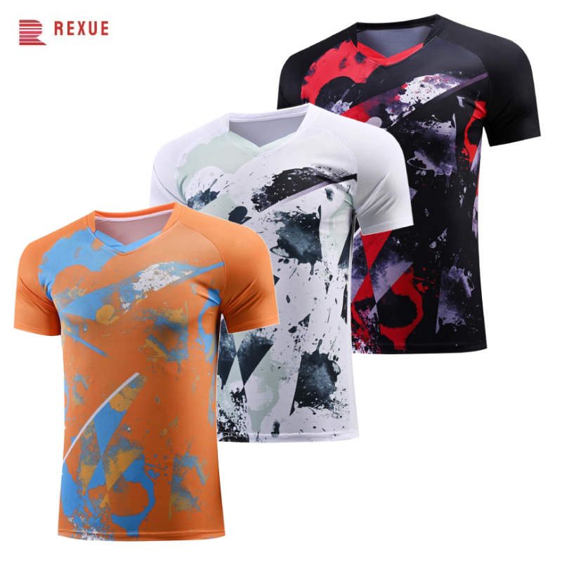 Table Tennis V Neck Shirt Men  - Table Tennis Jersey avis et prix