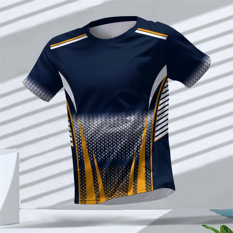 Geometric Graphic 3D Printed S - Table Tennis Xu Xin avis et prix