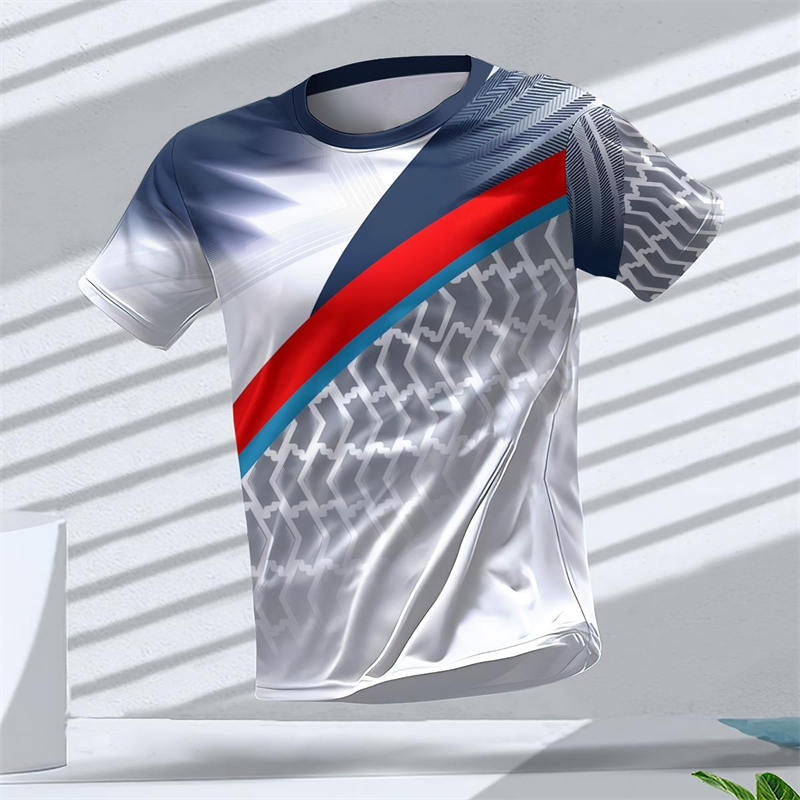 Geometric Graphic 3D Printed S - Table Tennis Xu Xin avis et prix