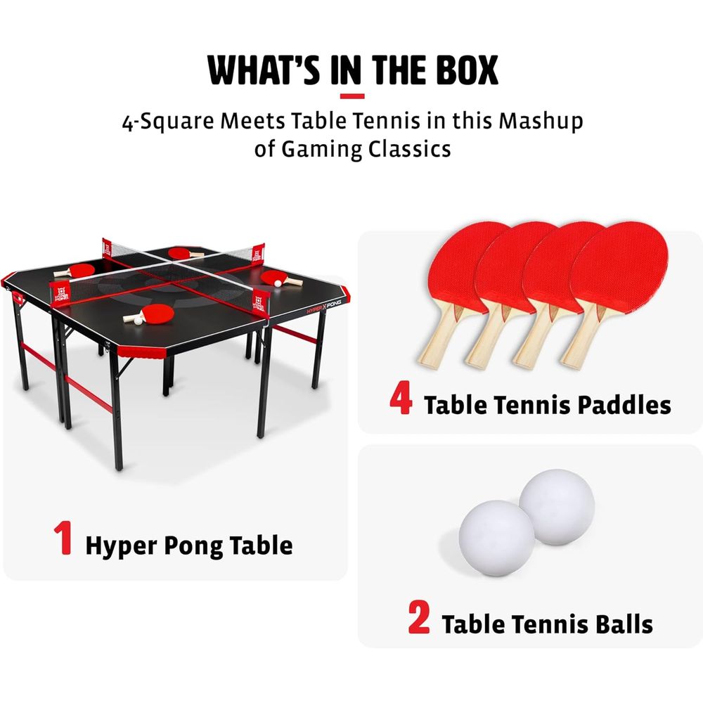 Hyper Pong 4-Way Table Tennis  - Table Tennis Or Tennis Table avis et prix