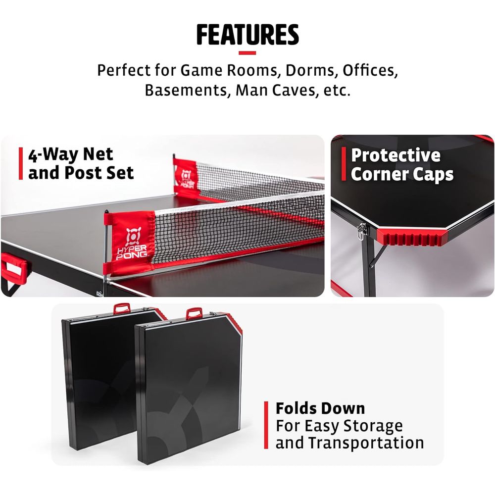 Hyper Pong 4-Way Table Tennis  - Table Tennis Or Tennis Table avis et prix