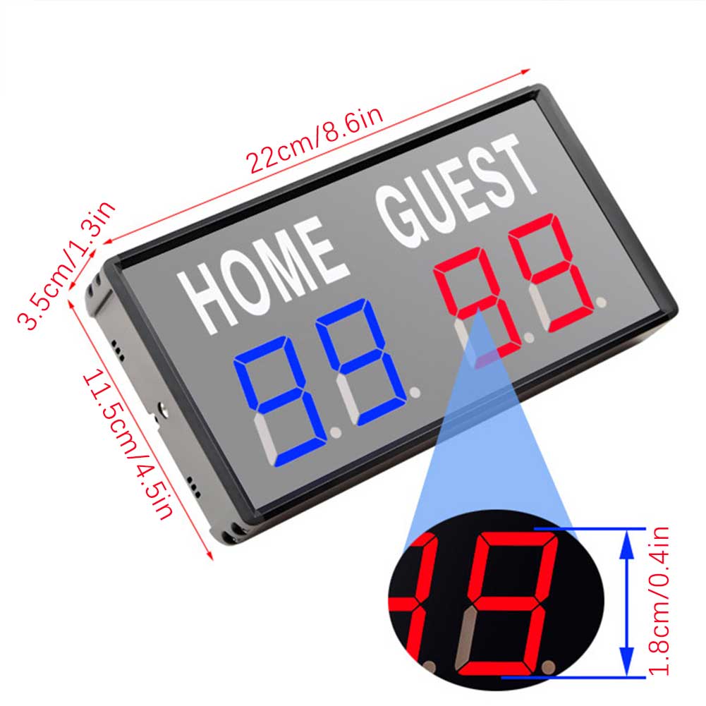 4-Digit LED Electronic Score K - Table Tennis Score avis et prix
