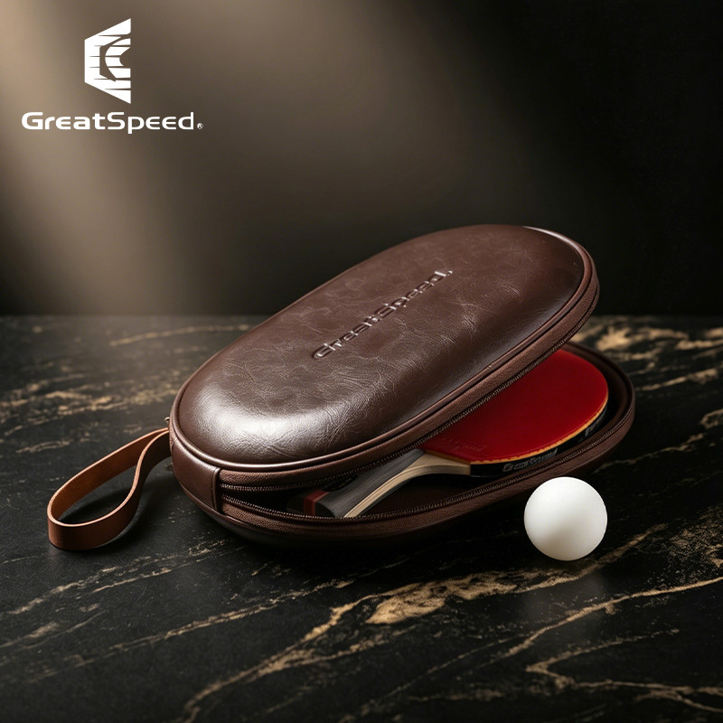 Top-grain Leather Table Tennis - Table Tennis Kit Bag avis et prix
