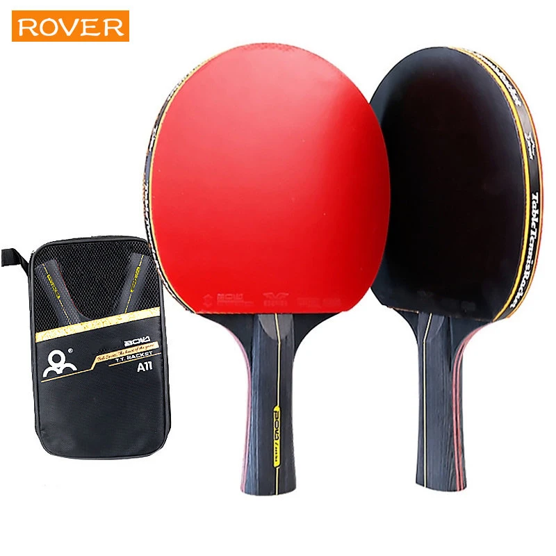 5/6 Star Table Tennis Racket 2 - Table Tennis Kit Bag avis et prix