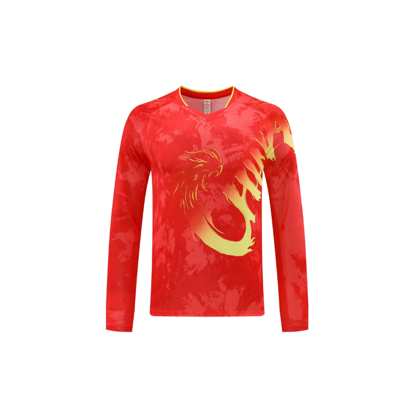 China Dragon Long Sleeve Table - Table Tennis Jersey avis et prix