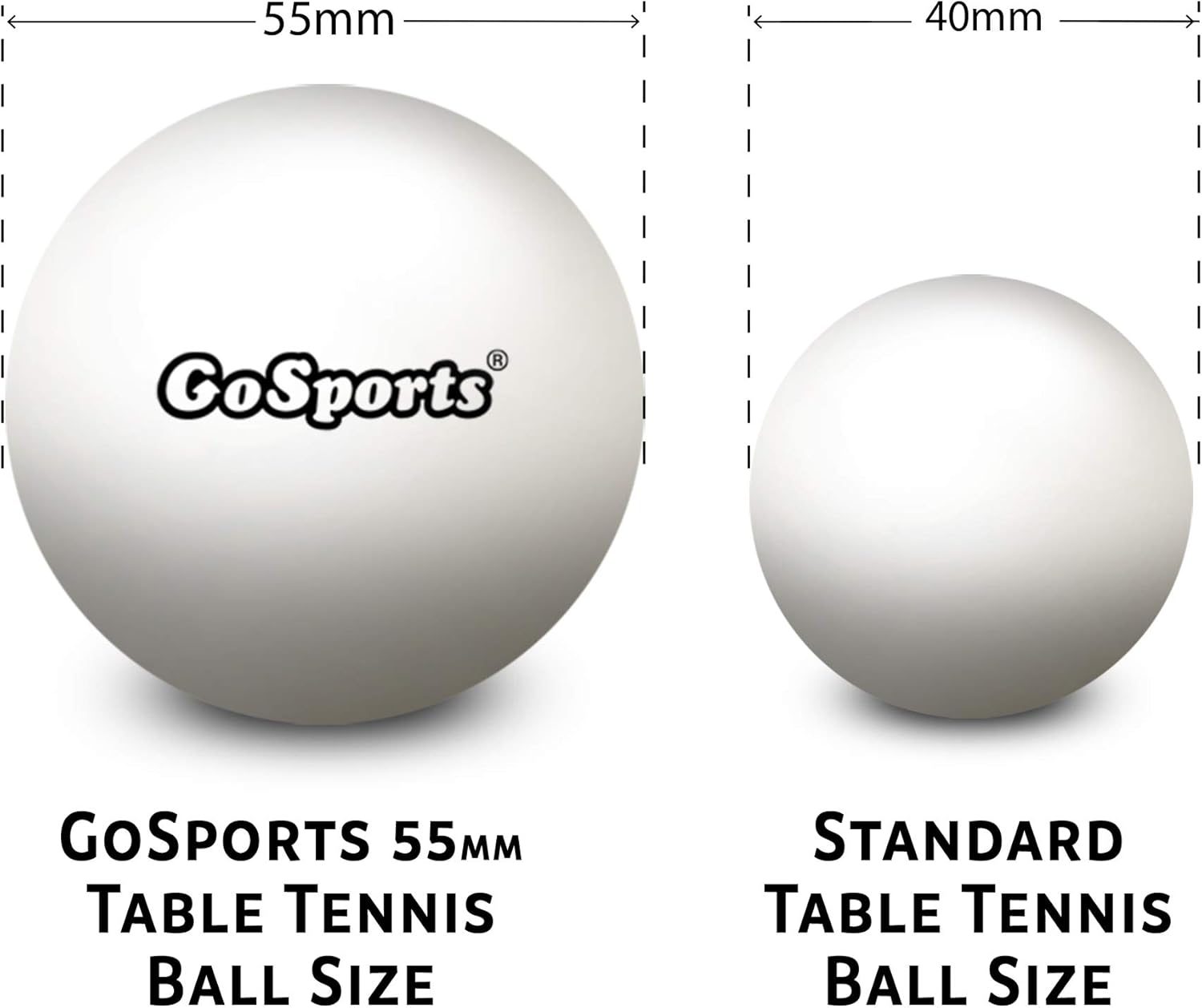 GoSports 55mm XL Table Tennis  - Table Tennis Or Tennis Table avis et prix