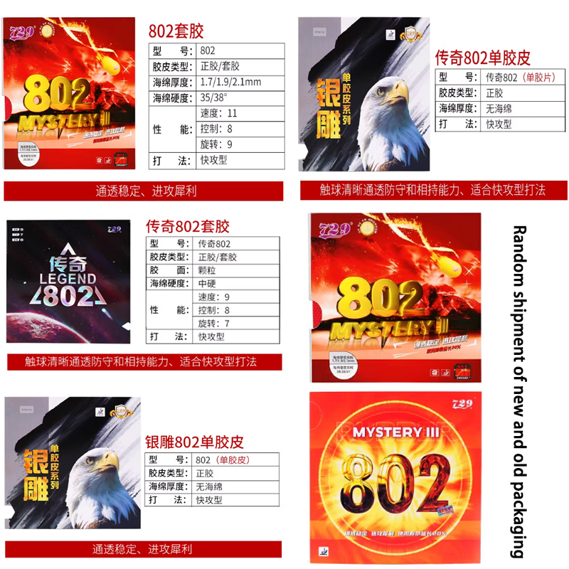 2025 New 729 Legend 802 Table  - Table Tennis Or Tennis Table avis et prix