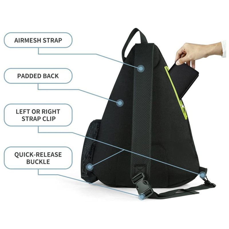 Pick Ball Bag Men's and Women' - Table Tennis Kit Bag avis et prix