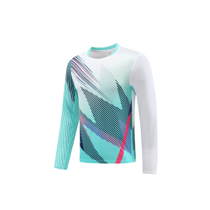 Long Sleeve Badminton Shirt Un - Table Tennis Jersey avis et prix