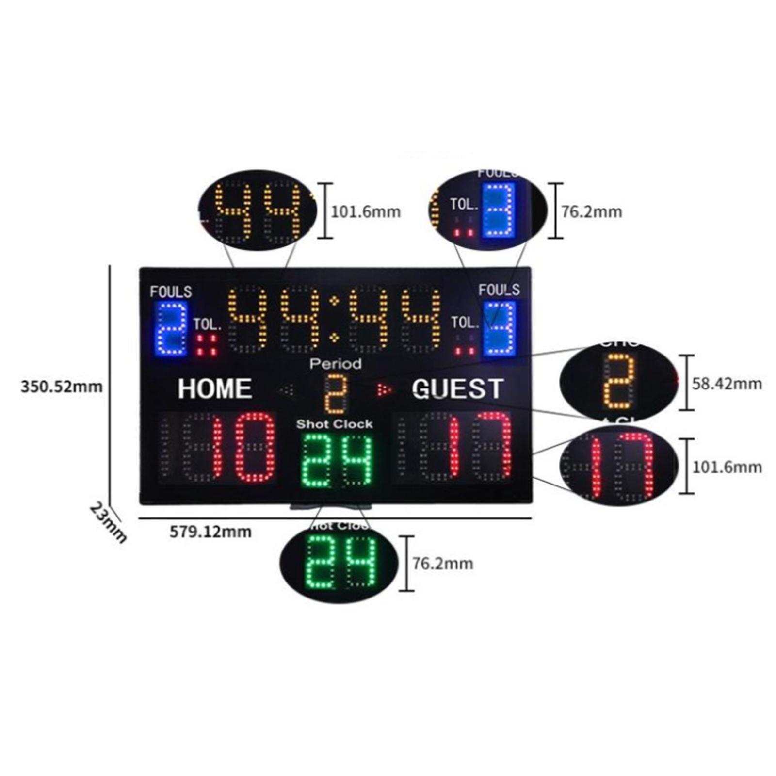 Indoor Basketball Scoreboard w - Table Tennis Score avis et prix