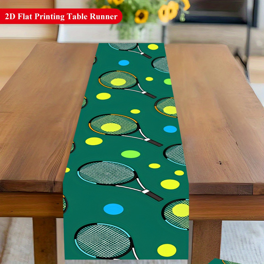 Tennis Ball and Racket Pattern - Table Tennis News Today avis et prix