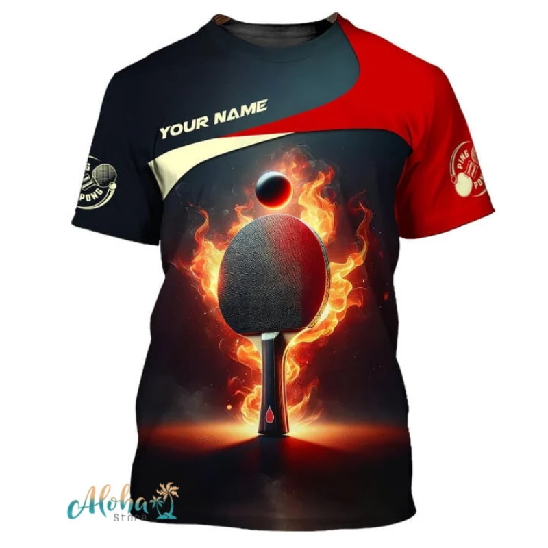 Full Print Ping Pong Tshirts F - Table Tennis Xu Xin avis et prix