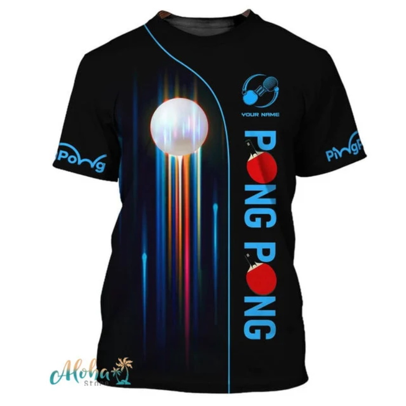 Full Print Ping Pong Tshirts F - Table Tennis Xu Xin avis et prix