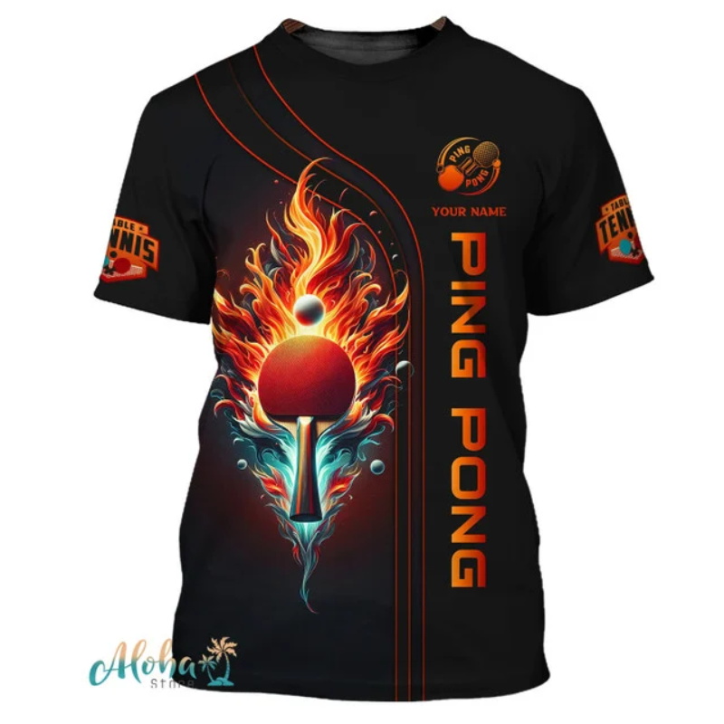 Full Print Ping Pong Tshirts F - Table Tennis Xu Xin avis et prix